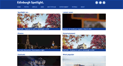 Desktop Screenshot of edinburghspotlight.com