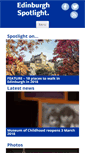 Mobile Screenshot of edinburghspotlight.com